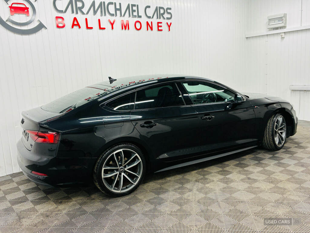 Audi A5 2.0 Tdi Ultra S Line S Tronic Black #6