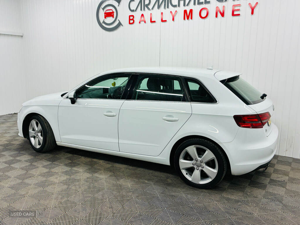 Audi A3 1.4 Tfsi Sport YY13DFV White #5