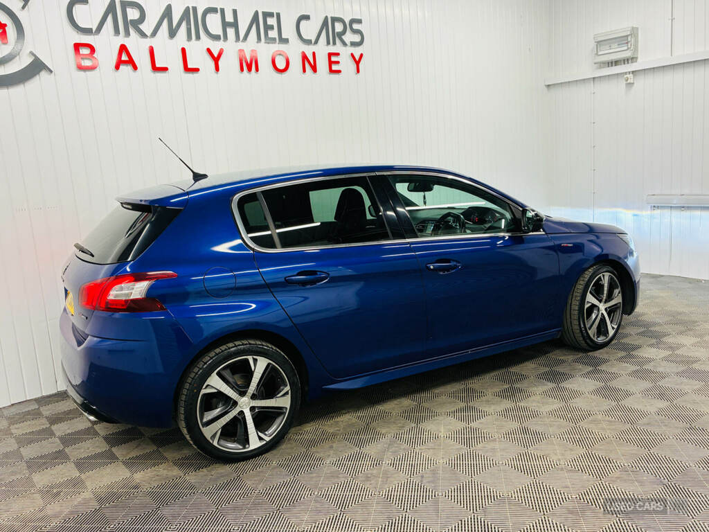Peugeot 308 1.6 Bluehdi 120 Gt Line Blue #5