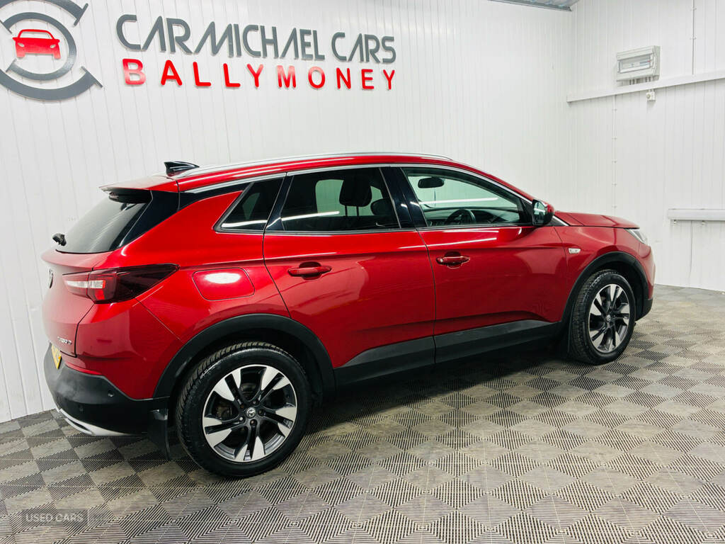 Vauxhall Grandland X 1.5 Turbo D Sport Nav DV68GOE Red #4