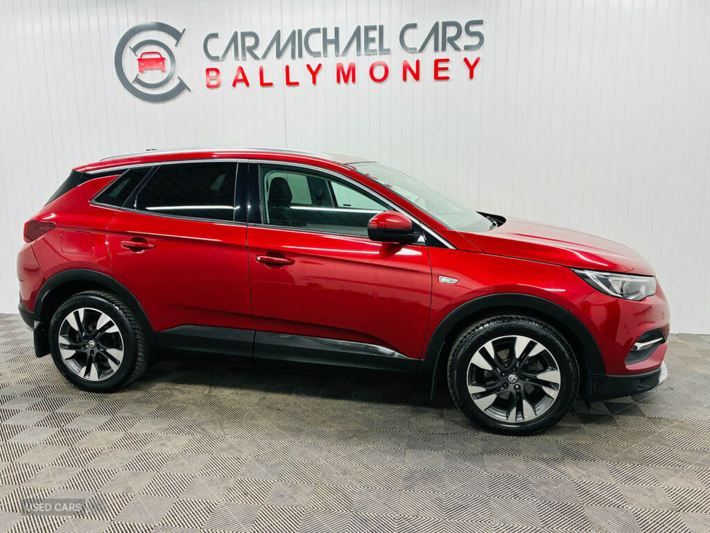 Vauxhall Grandland X 1.5 Turbo D Sport Nav DV68GOE Red