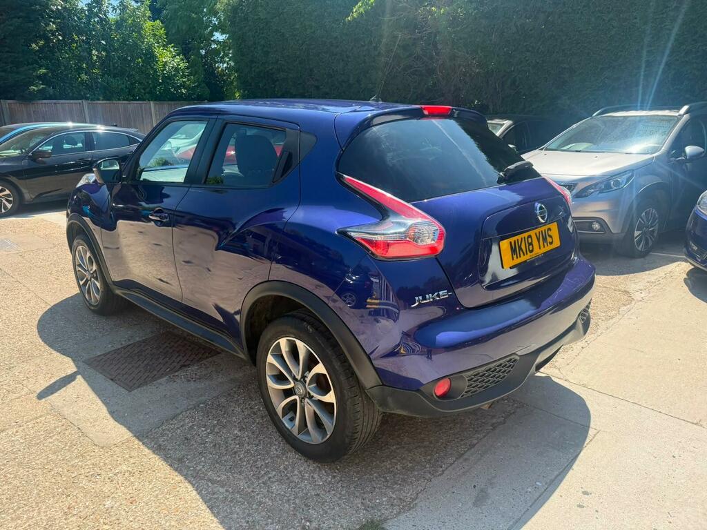 Nissan Juke 1.6 Tekna Xtron Euro 6 MK18YMS Blue #4