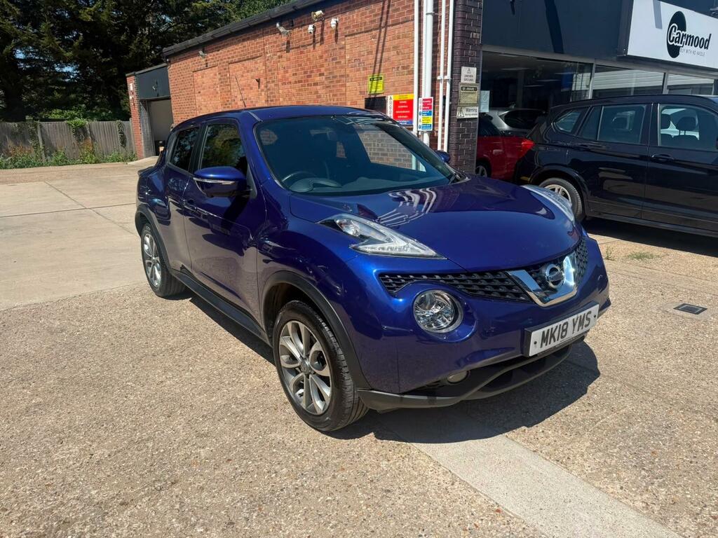 Nissan Juke 1.6 Tekna Xtron Euro 6 MK18YMS Blue #6