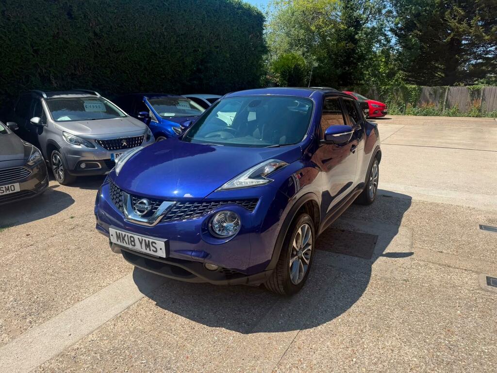Nissan Juke 1.6 Tekna Xtron Euro 6 MK18YMS Blue #3