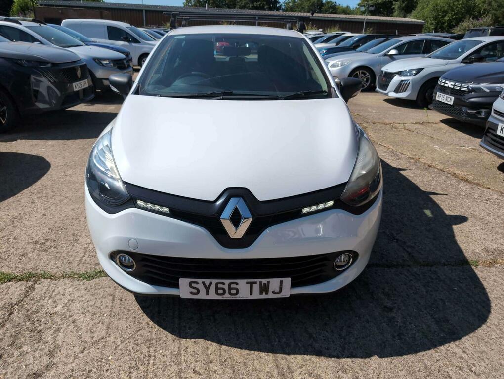 Renault Clio 1.2 16V Play Euro 6 SY66TWJ White #2