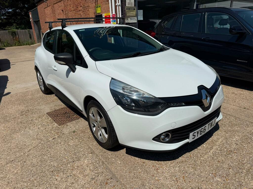 Renault Clio 1.2 16V Play Euro 6 White #5