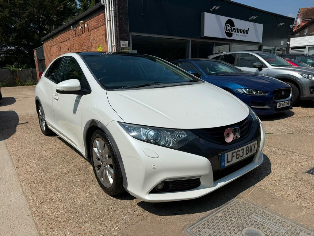 Honda Civic Ex Gt White #5