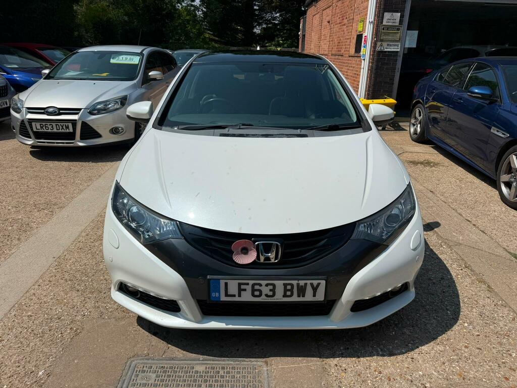 Honda Civic Ex Gt White #2