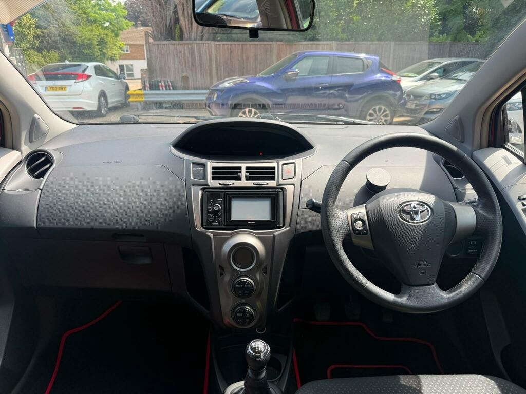 Toyota Yaris Hatchback Black #23