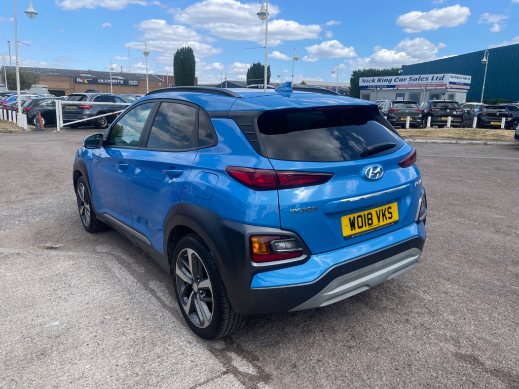 Hyundai Kona Premium Blue #4