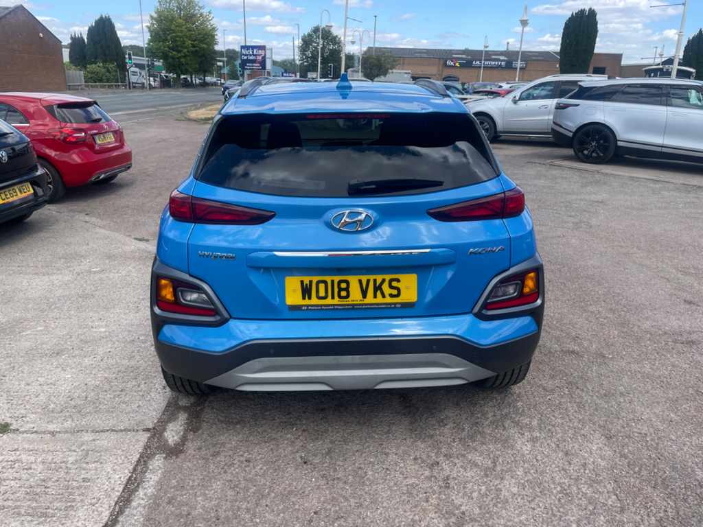 Hyundai Kona Premium Blue #5