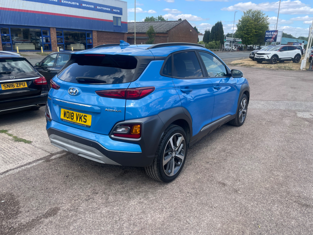 Hyundai Kona Premium Blue #6