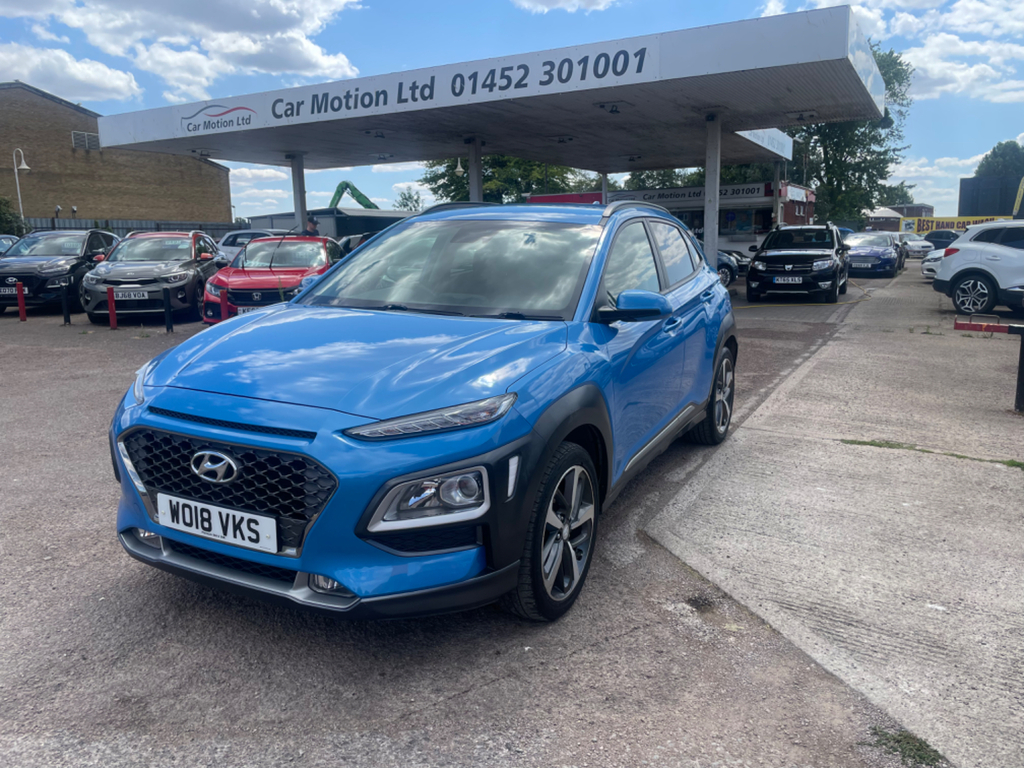 Hyundai Kona Premium Blue #3