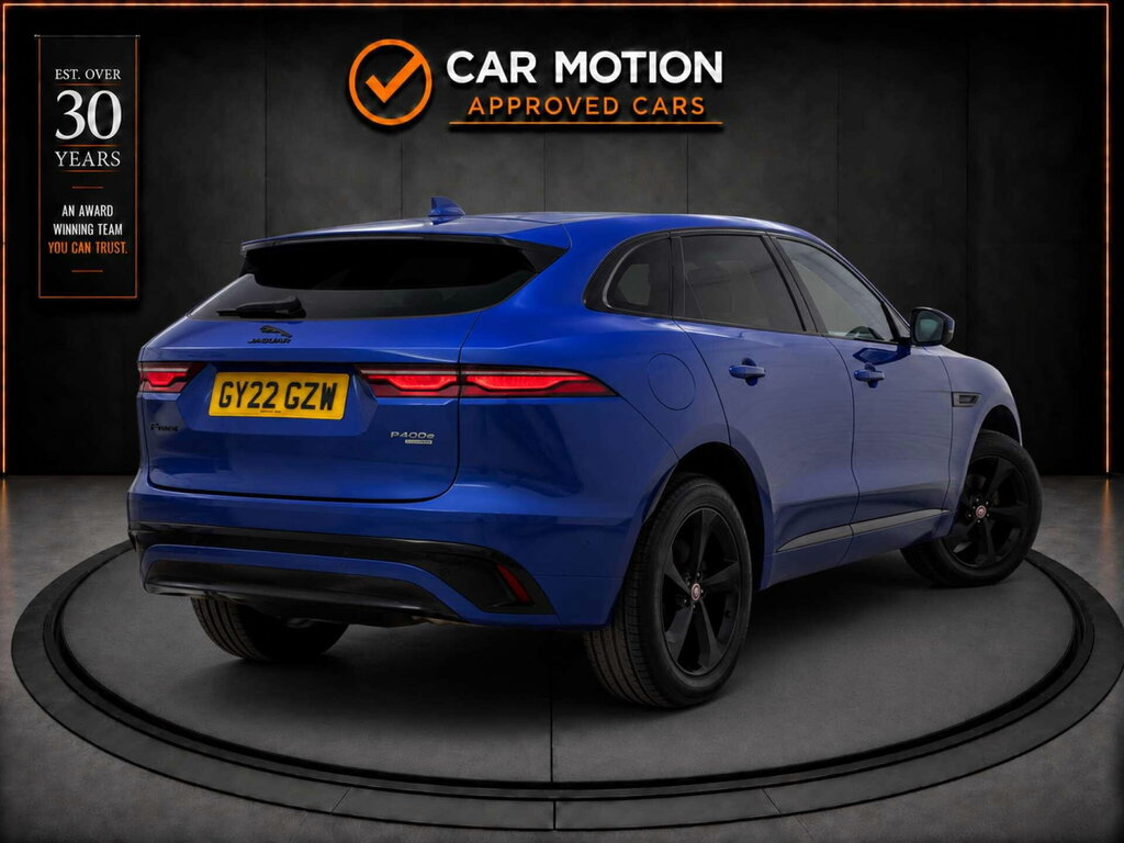 Jaguar F-Pace 2.0 F-pace R-dynamic S Phev Awd 4Wd GY22GZW Blue #4