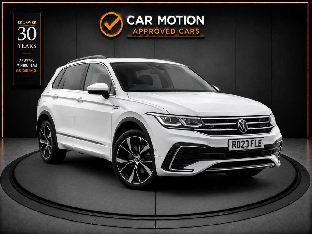 Volkswagen Tiguan 1.4 Tiguan R-line Tsi Phev RO23FLE White