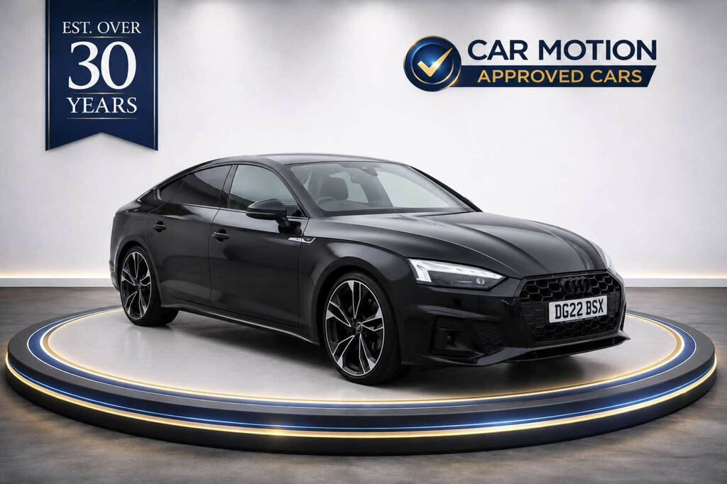 Audi A5 2.0 A5 Sportback 40 Tfsi Mhev Black Edition Semi-a Black