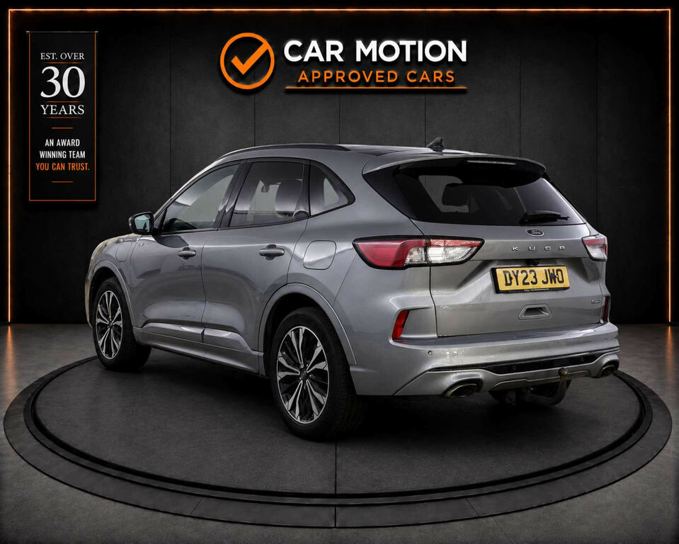 Ford Kuga 2.5 Kuga St-line X Phev Cvt Silver #6