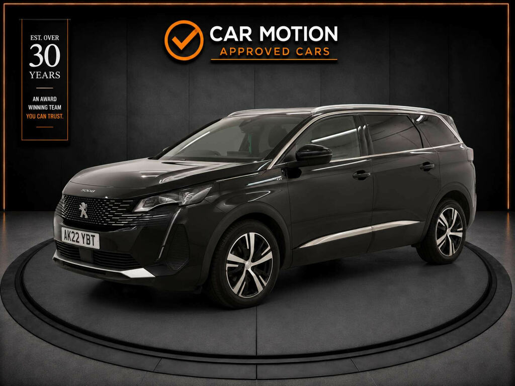 Peugeot 5008 1.5 5008 Gt Blue Hdi Ss Black #3