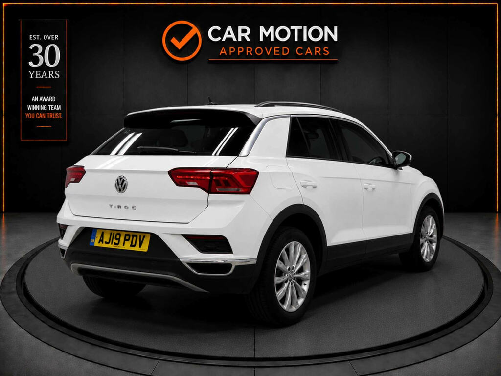 Volkswagen T-Roc 1.6 T-roc Se Tdi White #4