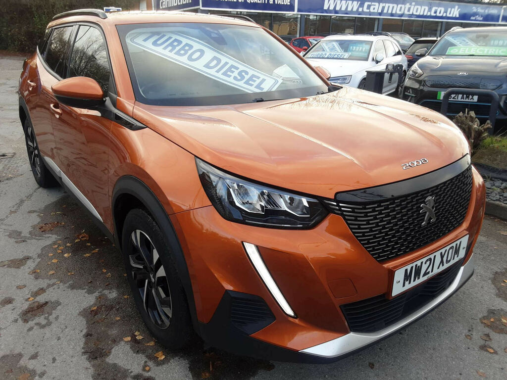 Peugeot 2008 1.5 2008 Allure Blue Hdi Ss Orange