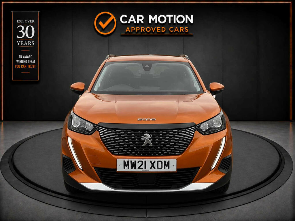 Peugeot 2008 1.5 2008 Allure Blue Hdi Ss MW21XOM Orange #2