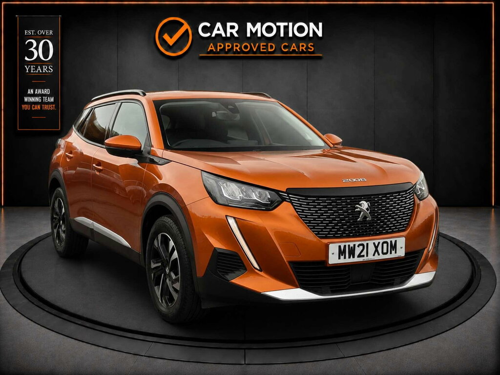 Peugeot 2008 1.5 2008 Allure Blue Hdi Ss MW21XOM Orange