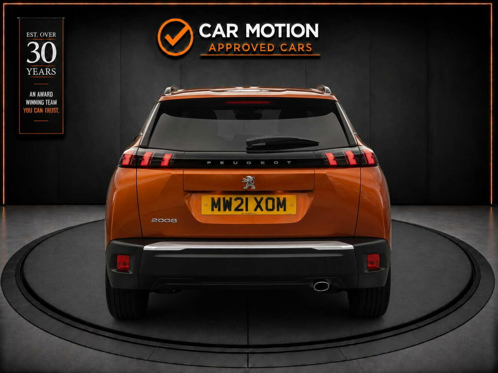 Peugeot 2008 1.5 2008 Allure Blue Hdi Ss MW21XOM Orange #5