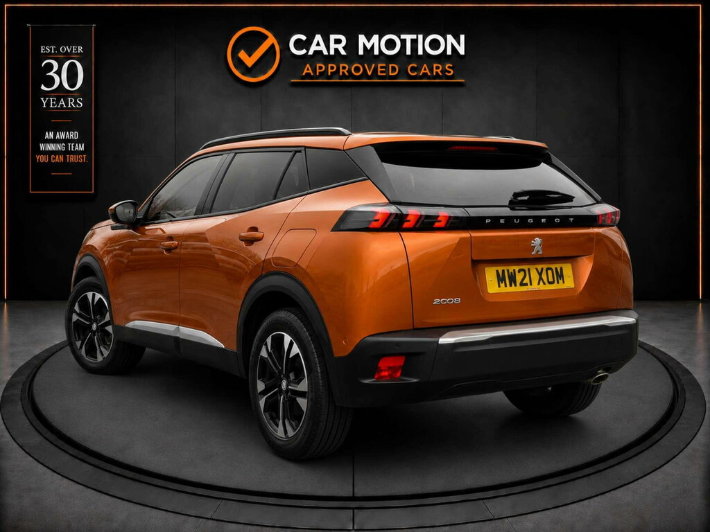 Peugeot 2008 1.5 2008 Allure Blue Hdi Ss MW21XOM Orange #6