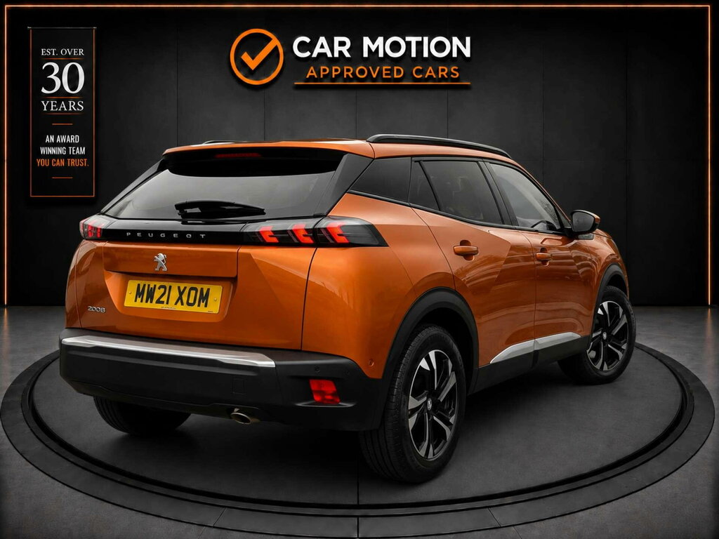 Peugeot 2008 1.5 2008 Allure Blue Hdi Ss MW21XOM Orange #4