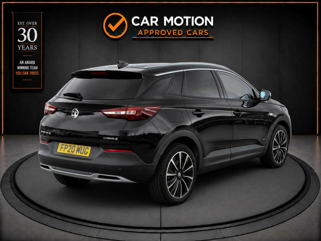Vauxhall Grandland X 1.6 Grandland X Business Edition Nav Premium Hybri Black #4