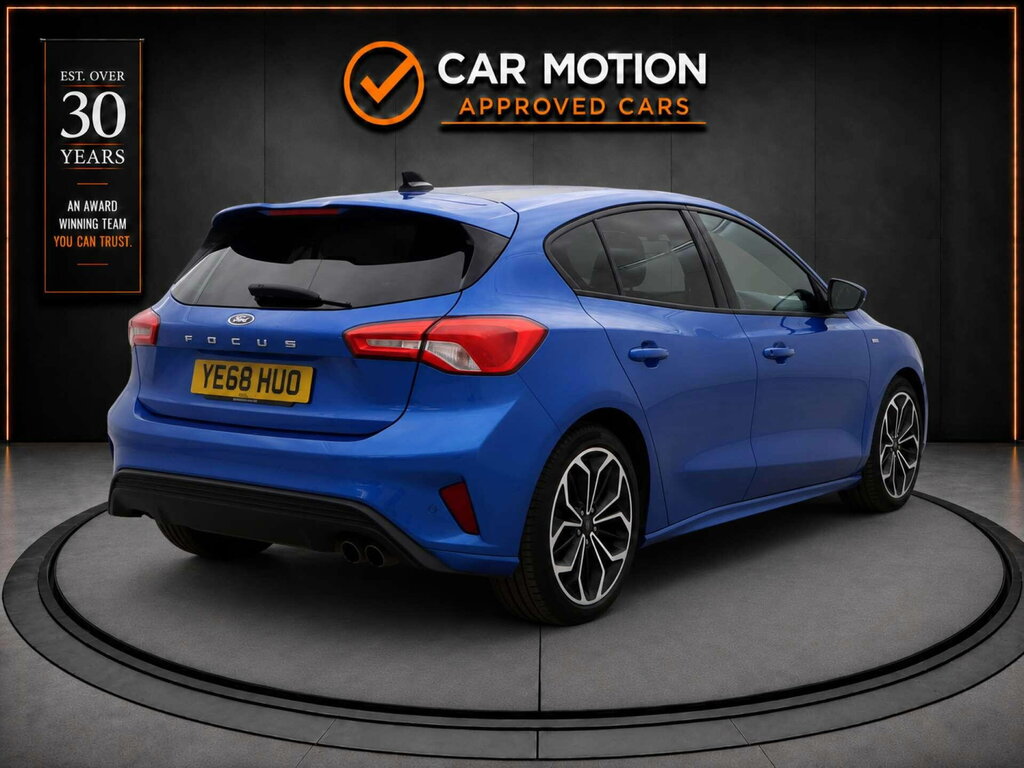 Ford Focus 1.5 Focus St-line X YE68HUO Blue #4