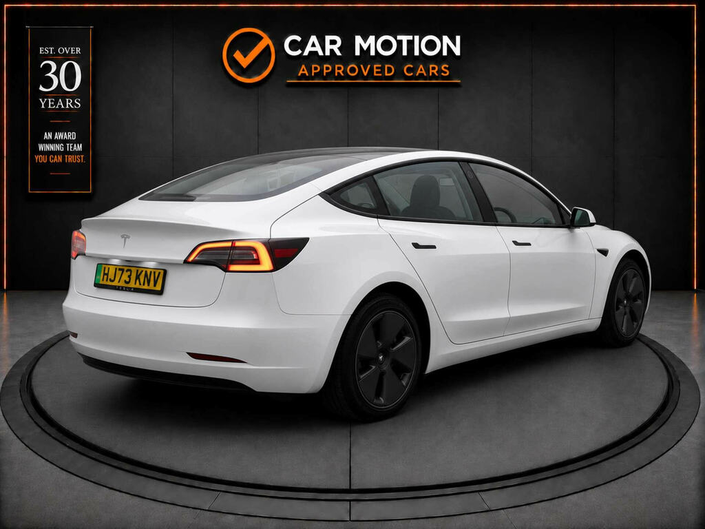 Tesla Model 3 Model 3 Long Range Rwd HJ73KNV White #4