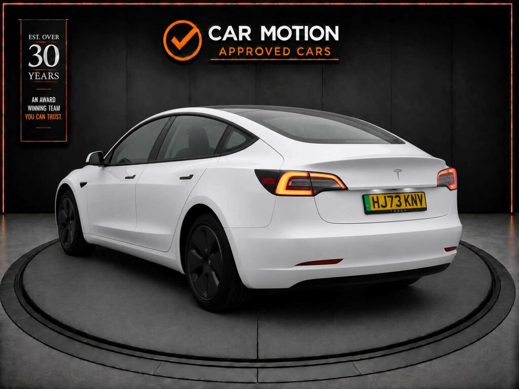 Tesla Model 3 Model 3 Long Range Rwd HJ73KNV White #6