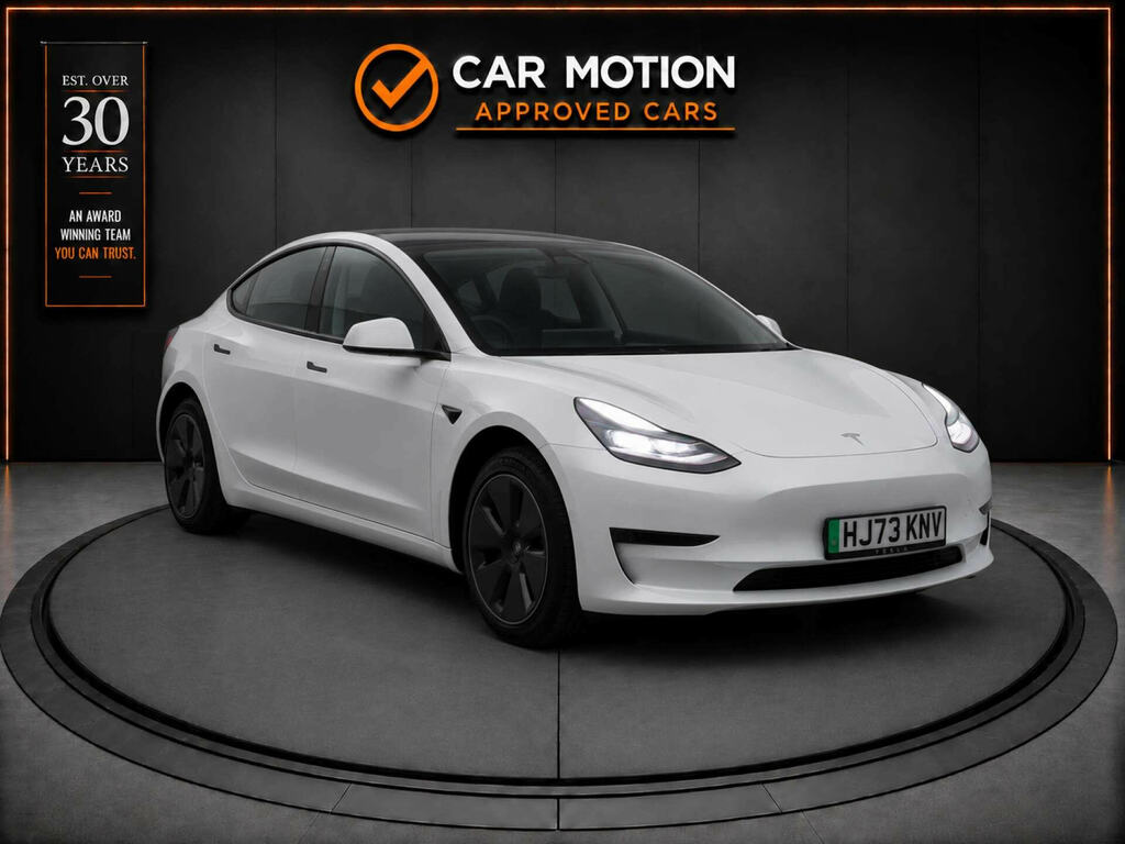 Tesla Model 3 Model 3 Long Range Rwd HJ73KNV White