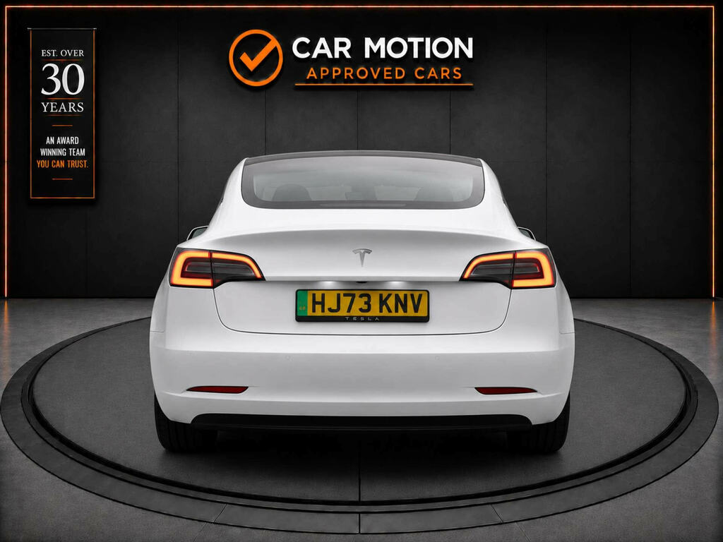 Tesla Model 3 Model 3 Long Range Rwd HJ73KNV White #5