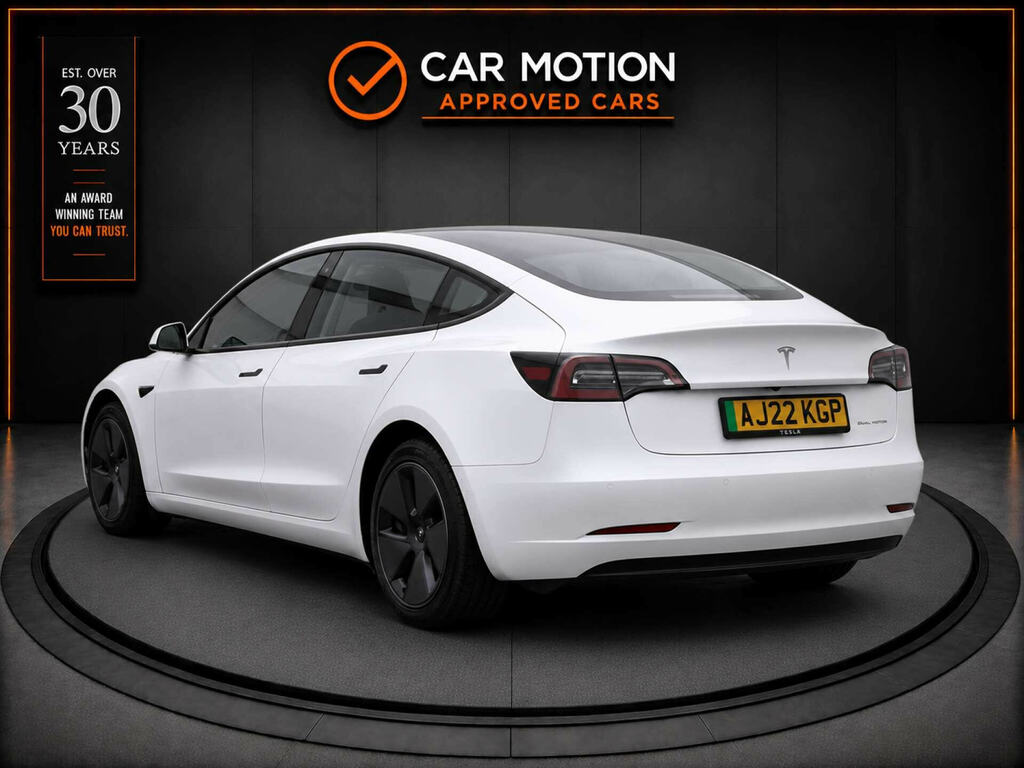 Tesla Model 3 Model 3 Long Range Awd 4Wd AJ22KGP White #6
