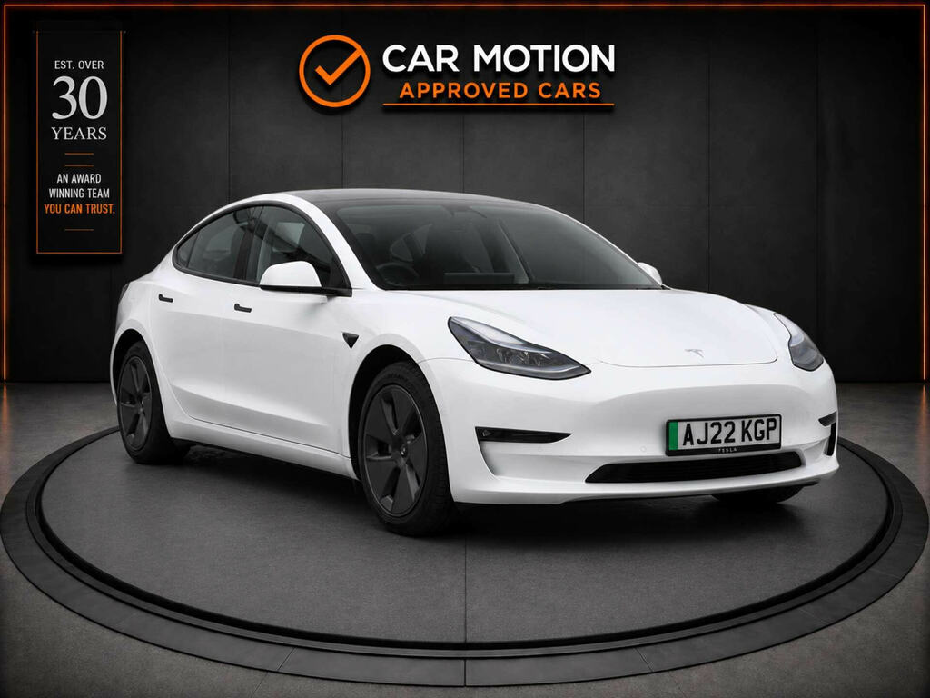 Tesla Model 3 Model 3 Long Range Awd 4Wd AJ22KGP White