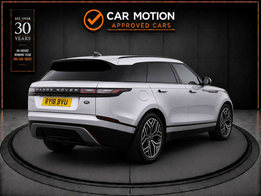 Land Rover Range Rover Velar 3.0 Range Rover Velar Se D300 4Wd RY18BVU Silver #4