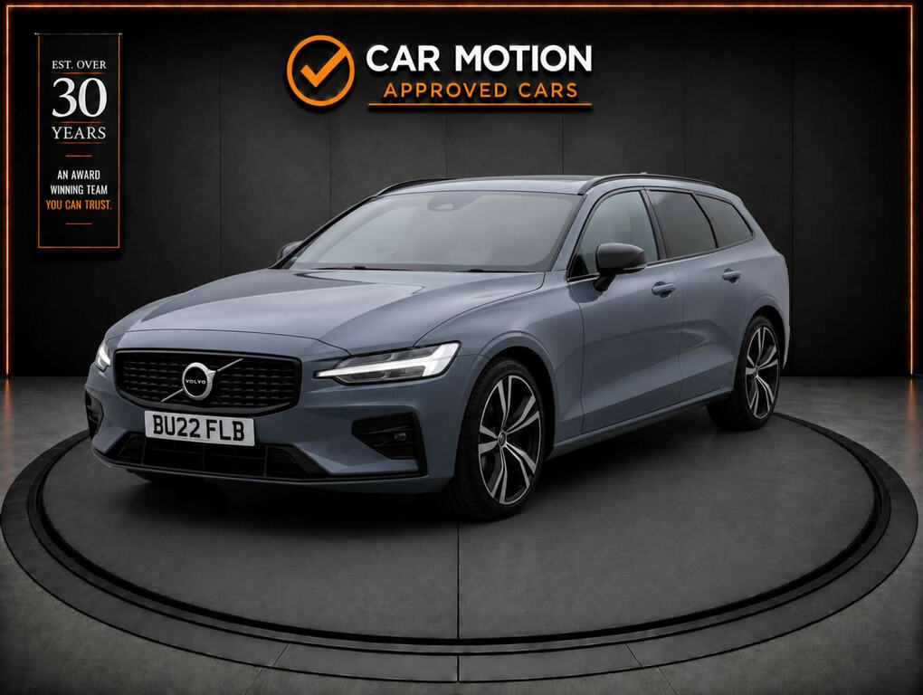 Volvo V60 2.0 V60 R-design T6 Recharge Awd 4Wd Grey #3