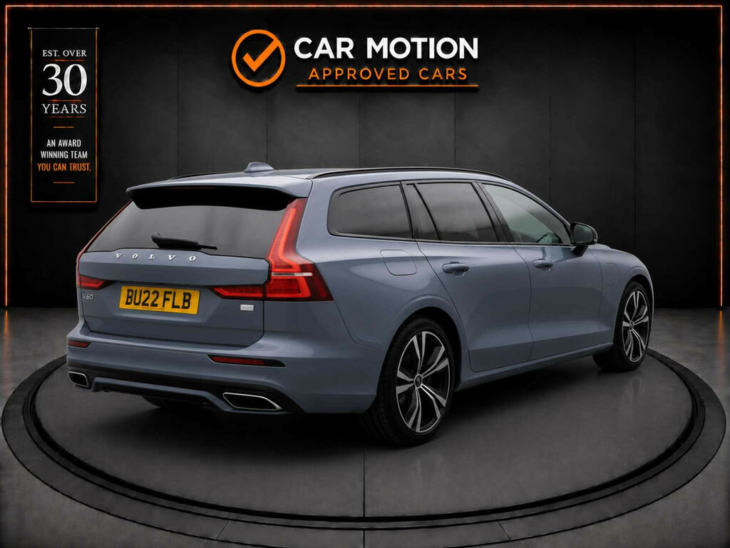 Volvo V60 2.0 V60 R-design T6 Recharge Awd 4Wd Grey #4