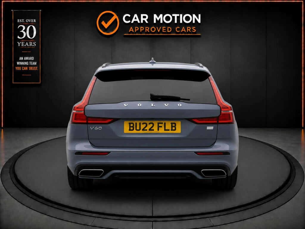 Volvo V60 2.0 V60 R-design T6 Recharge Awd 4Wd Grey #5