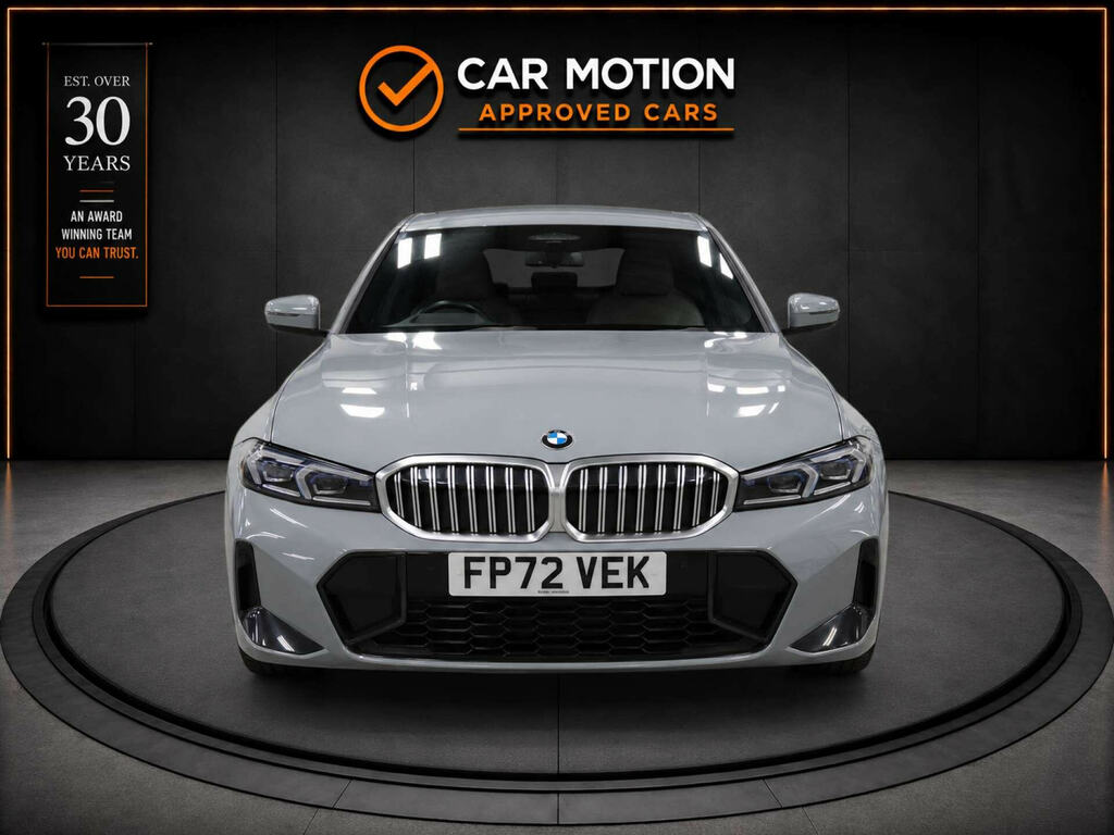 BMW 3 Series 2.0 330E M Sport FP72VEK Grey #2