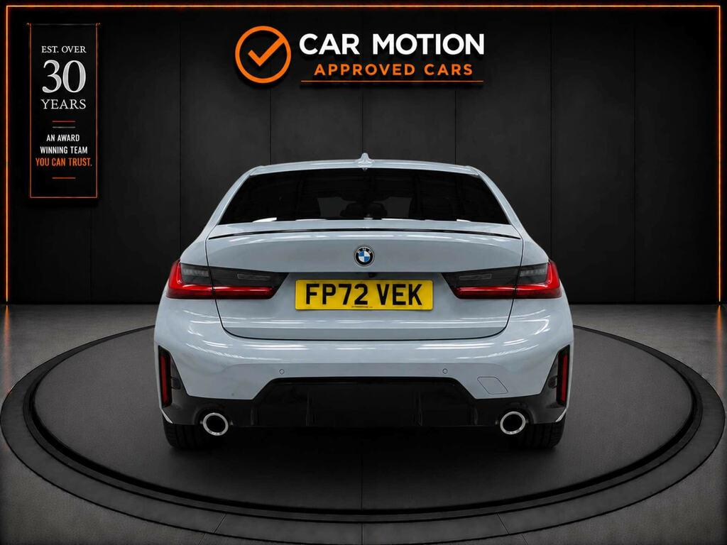 BMW 3 Series 2.0 330E M Sport FP72VEK Grey #5