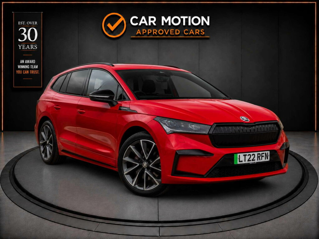 Skoda ENYAQ Enyaq Iv 80 Sportline Red