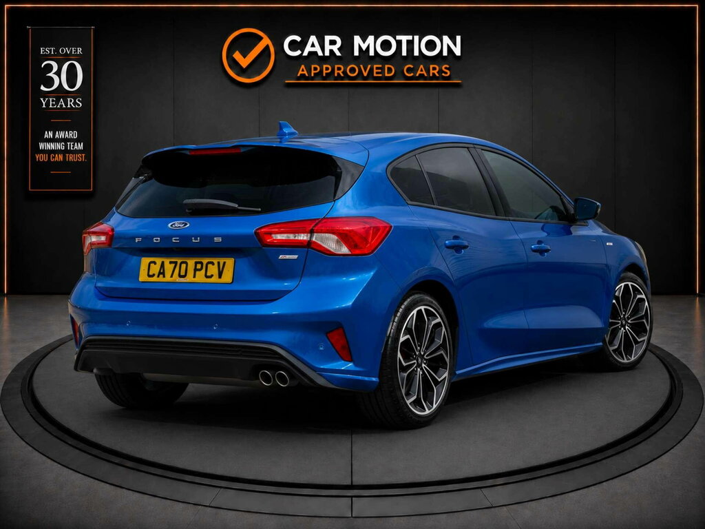 Ford Focus 1.5 Focus St-line X Tdci CA70PCV Blue #4