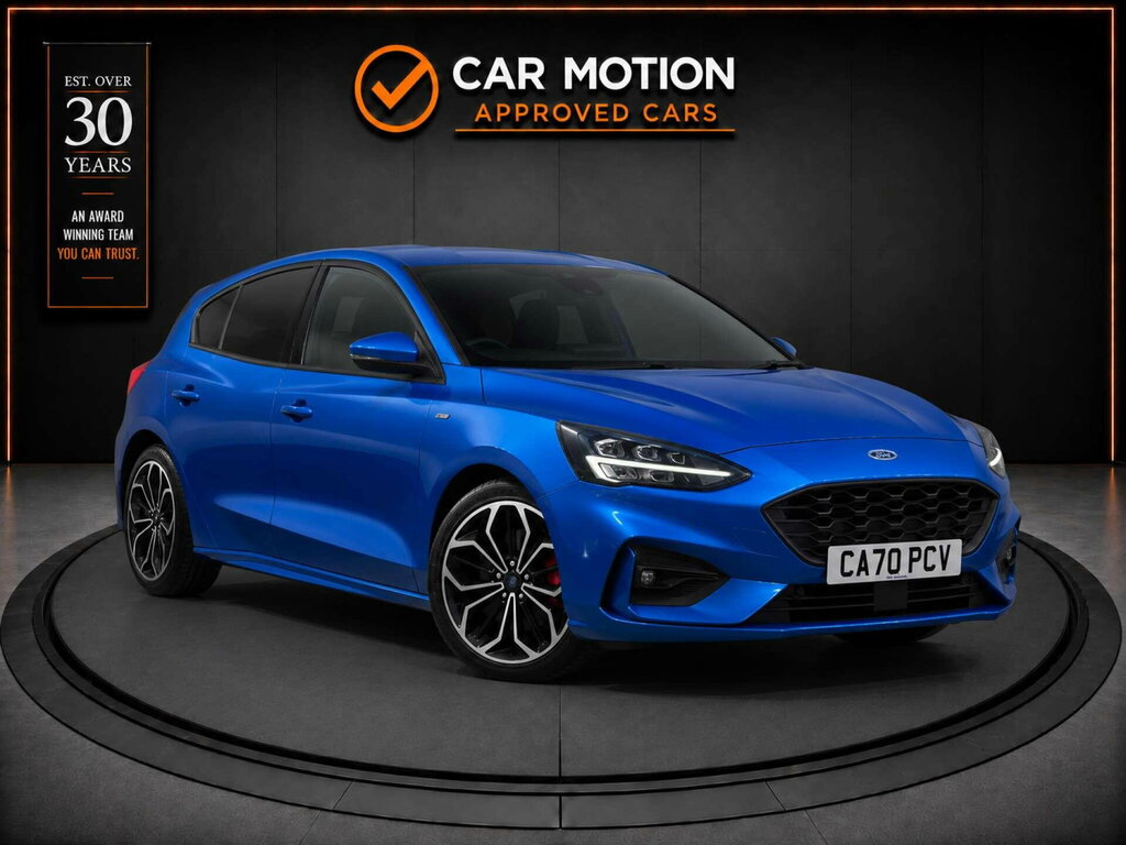 Ford Focus 1.5 Focus St-line X Tdci Blue