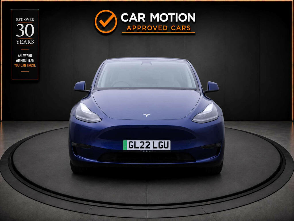 Tesla Model Y Model Y Long Range Awd 4Wd Blue #2