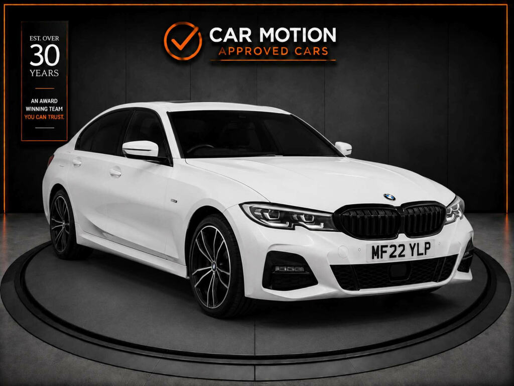 BMW 3 Series 2.0 330E M Sport White