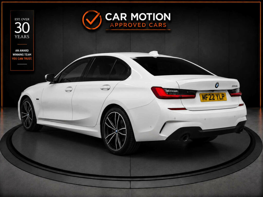 BMW 3 Series 2.0 330E M Sport MF22YLP White #6