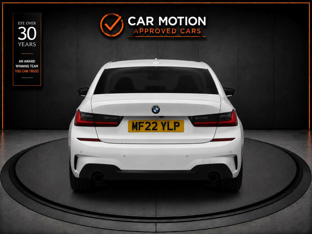 BMW 3 Series 2.0 330E M Sport MF22YLP White #5